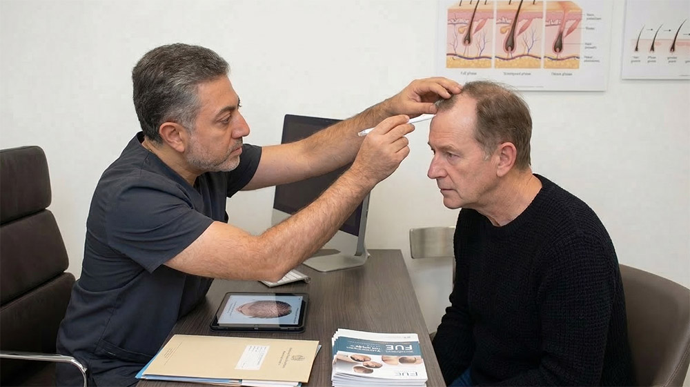 does smoking cause hair loss, smoking and hair thinning, hair loss assessment